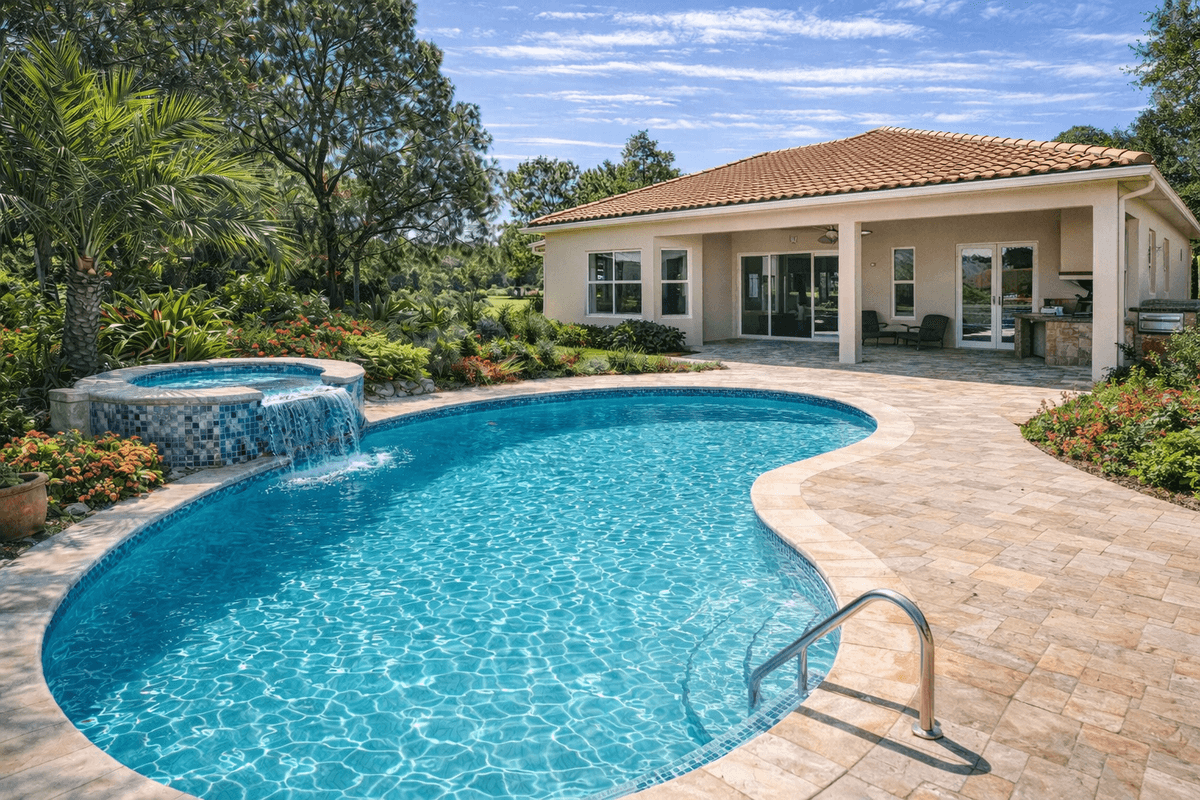 Professional pool start-up service in Tampa